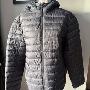 Michael Kors Charcoal Puffer Jacket